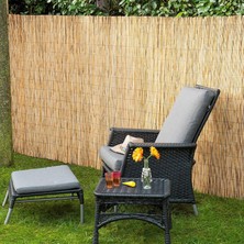 Bişkin Reed Fence Misina Ipli Doğal Bambu Kamış Çit Bahçe Çiti Balon Çiti Hasır Çit Gölgelik Dekor Bişkin Kamış Çit 2
