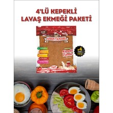 Asrın Tandırı Ekşi Mayalı Kepekli Lavaş Tandır Ekmeği 4 Paket 350 gr