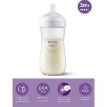 Guangdong Spirit Philips Avent Natural Response Pp Biberon, 330ML, 3+ Ay,doğal Tepkili Biberon Emziği, SCY906/01 (Yurt Dışından)