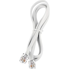 Telefon Hat Kablosu 2 mt Beyaz Cablecable