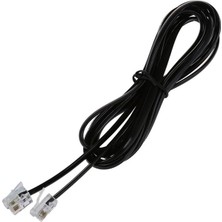 Telefon Hat Kablosu 2 mt Siyah Cablecable