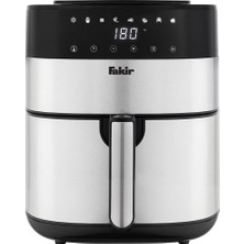 Fakir 5l 8 Programlı, Dijital Ekran, Donmuş Gıda Çözme Özellikli 1750W Fritöz Inox