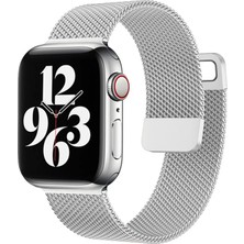 Forzacase Apple Watch Ultra 49MM ile Uyumlu Metal Mıknatıslı Kordon Kayış - FC157