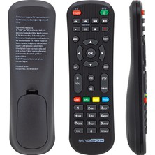Weko Kr Magbox Akıllı TV Özellikli Kumanda Siyah Modeli için Uydu Alıcı Kumandası