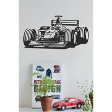 Formula 1 - F1 Duvar Dekoru Ahşap Dekoratif Tablo