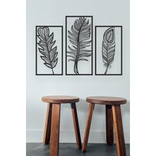 Dekoratif Tüy Temalı Duvar Dekoru - Süsü, Tablo