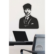 Mustafa Kemal Atatürk Dekoratif Tablo, Duvar Dekoru 48X37 cm