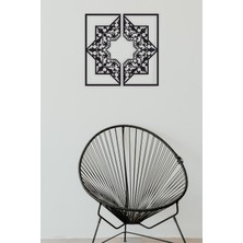 Symmetry Duvar Dekoru - Süsü, Ahşap Dekoratif Tablo