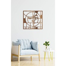 Abstract Duvar Dekoru - Süsü, Ahşap Dekoratif Tablo
