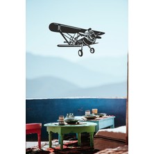 Uçak Duvar Dekoru-Süsü, Ahşap Dekoratif Tablo 2