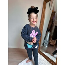 Yiğit Butik Minnie Baskılı Kız Çocuk Takım