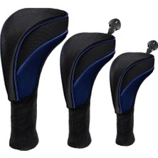 Maelove 3x Dayanıklı Golf Kılıfı Sürücü Başörtüsü Woods Kulübü Golfçü Mavi (Yurt Dışından)