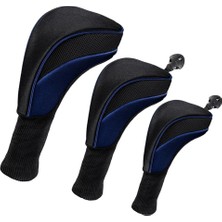 Maelove 3x Dayanıklı Golf Kılıfı Sürücü Başörtüsü Woods Kulübü Golfçü Mavi (Yurt Dışından)