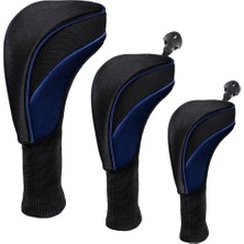 Maelove 3x Dayanıklı Golf Kılıfı Sürücü Başörtüsü Woods Kulübü Golfçü Mavi (Yurt Dışından)