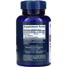 Life Extension Magnesium Caps 100 Vegetarian Capsules