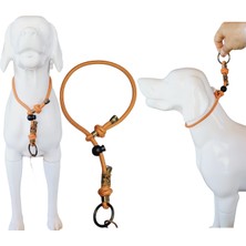 VSLT Handmade Stoperli Köpek Eğitim Tasma. Köpek Boğma Tasma. Training Dog Leash. Choke Collar Dog