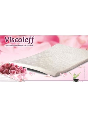 Viscoleff 100 x 200 Bambu 7 cm Visco Yatak Pedi 100 x 200 Visko Yatak Pedi 7 cm