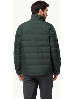 Jack Wolfskin Koyu Yeşil Erkek Kapüşonlu Mont Ather Down Jkt M