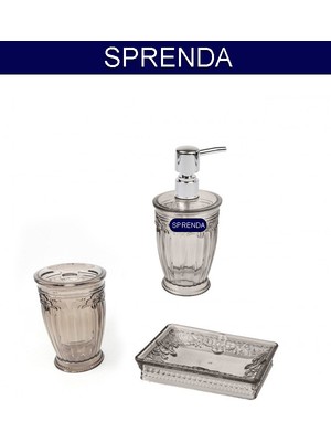 Sprenda Sultan 3 Lü Set Kristal