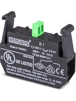 Emas B1 Kontak Blok