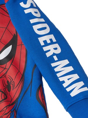 George Spiderman Baskılı Erkek Çocuk Sweetshirt