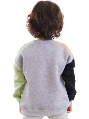 Denokids Rakun ve Ayı Erkek Çocuk Sweatshirt