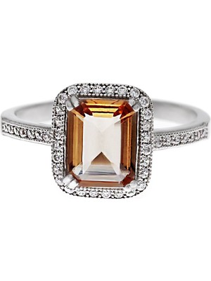 Celikchi Kadın Dikdörtgen Model Sultanit Taş Gümüş Yüzük