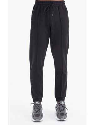 Air Jones Kırçıllı Siyah Jogger Erkek Eşofman Altı - 82113