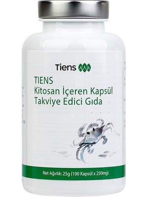 Tiens Kitosan İçeren Takviye Edici Gıda