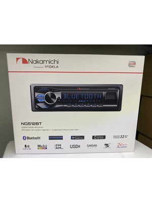 Nakamichi NQ512BT Dsp Bt 2 Amfi Çıkış Oto Teyp