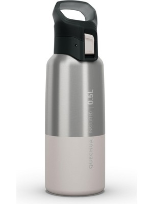 Decathlon Quechua Paslanmaz Çelik Termos - Beyaz - 0,5 L - Mh500