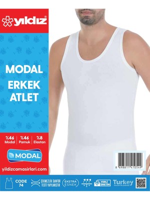 Yıldız 3'lü Erkek Modal Atlet 74