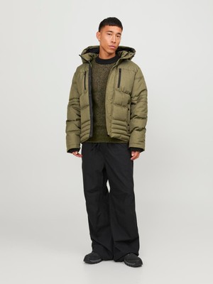 Jack & Jones Rüzgara Suya Dayanikli Puffer Mont Yog