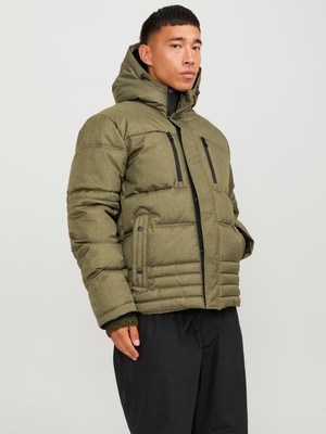 Jack & Jones Rüzgara Suya Dayanikli Puffer Mont Yog