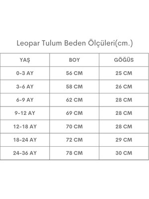 Parla Kids Kız Çocuk Leopar Yakalı Çıtçıt Detaylı Tulum Salopet