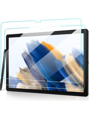 M.TK Moveteck Samsung Galaxy Tab A8 10.5 SM-X200 Tablet Nano Ekran Koruyucu Kırılmaz Esnek Cam Tam Kaplar Koruyucu