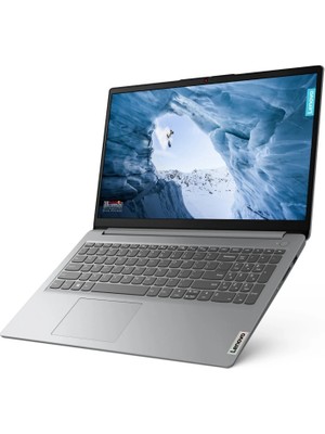 Lenovo Ideapad 1 Intel Celeron N4020 4gb 128GB SSD Windows 11 Home 15.6" Taşınabilir Bilgisayar 82V700A9TX01 Çanta Hediye