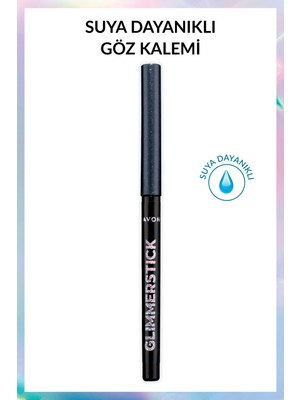 Avon Glimmersticks Pırıltılı Asansörlü Suya Dayanıklı Göz Kalemi Smokey Diamond