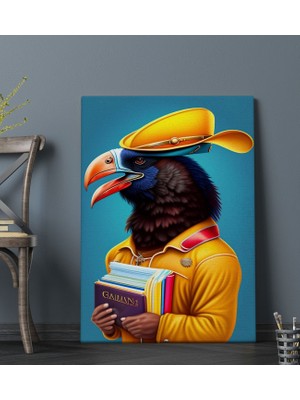 Bk Gift Fantastic Tasarımlı Kanvas Tablo-14 50X70CM Ev Dekorasyonu, Ev Hediyesi