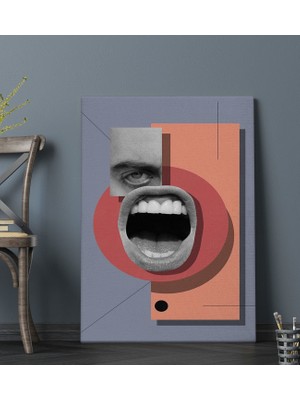 Bk Gift Fantastic Tasarımlı Kanvas Tablo-15 70X100CM Ev Dekorasyonu, Ev Hediyesi