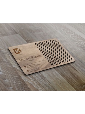 Bk Gift Kişiye Özel Logolu Ahşap Lazer Kesim Kartvizit (10 Adet)-12, Özel Ahşap Kartvizit, Kişiye Özel Kartvizit, Logolu Kartvizit, Lazer Kesim Ahşap Kartvizit