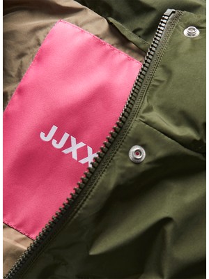 Jjxx Koyu Yeşil Kadın Mont Jxmısty Down Blend Long Puffer Otw