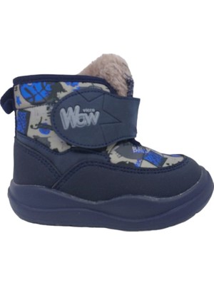 Vicco Santo Bebek Çocuk Lacivert Cırt Cırtlı Kar Bot