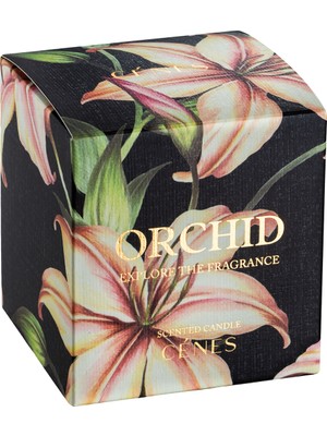 Cenes Orchid Candle 200 G- Mum