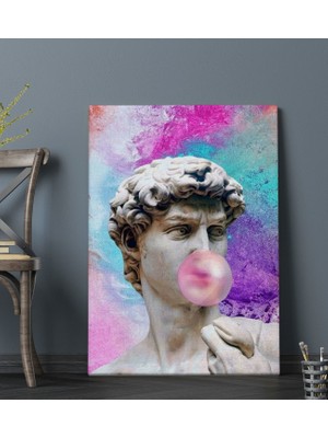 Bk Gift Fantastic Tasarımlı Kanvas Tablo-16 30X50CM Ev Dekorasyonu, Ev Hediyesi