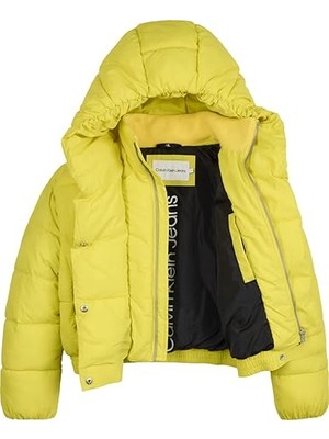 Calvin Klein Kız Çocuk Archive Puffer Mont