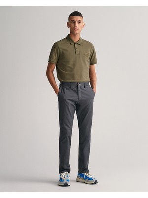 Gant Erkek Gri Slim Fit Pantolon 1505220.162