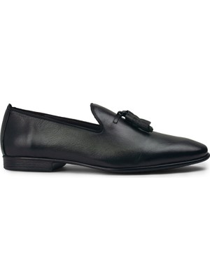 Deery Deri Yeşil Erkek Loafer Ayakkabı - 01702Myslc01