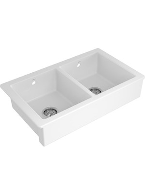 Bocchı Sotto Tezgahönü Çift Gözlü Eviye 82 cm 1590-001-0140-01