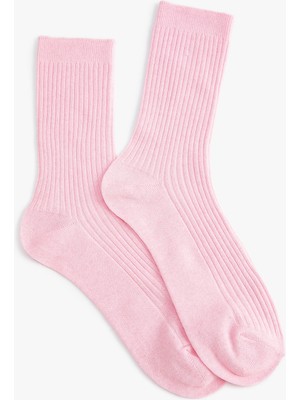 Koton Basic Soket Çorap Dokulu